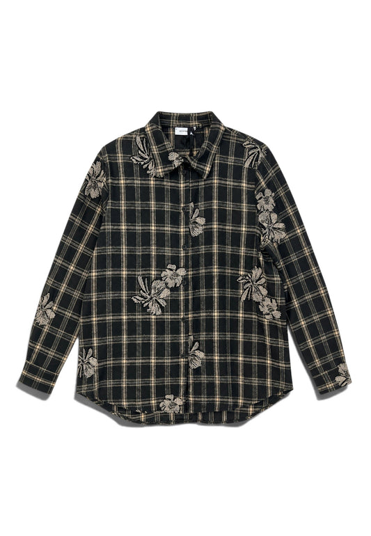 LE STREGHE - Camicia Scozzese Ricamo