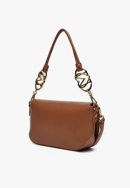 LOVE MOSCHINO - Borsetta A Spalla Cuore Cammello