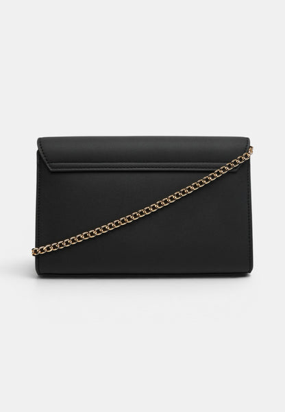 LOVE MOSCHINO - Borsetta A Tracolla Lettering Nero