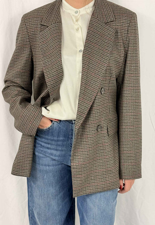 MOTEL - Blazer Doppiopetto Pied-De-Poul