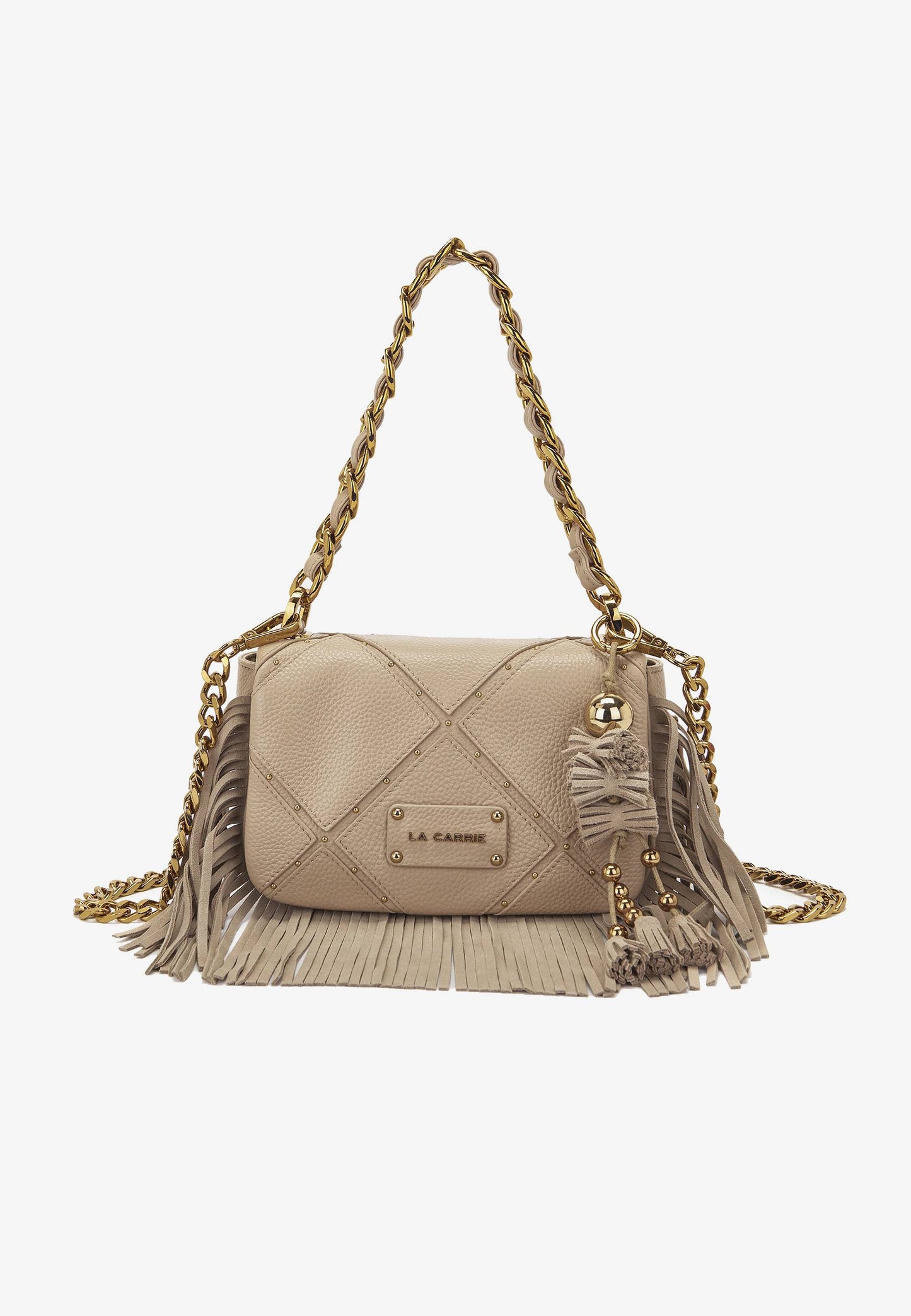 LA CARRIE - Borsa A Spalla ISABEL Beige