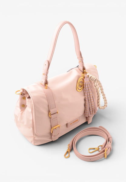 LA CARRIE - Shopping Bag DARK NYLON Rosa
