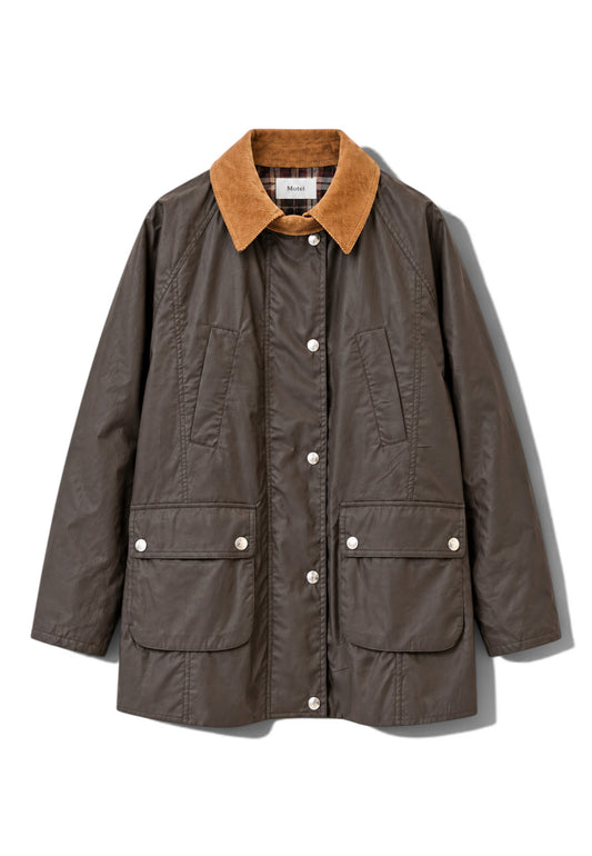 MOTEL - Field Jacket Midi Moro
