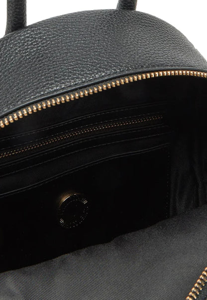 LOVE MOSCHINO - Zaino Lettering Nero Gold