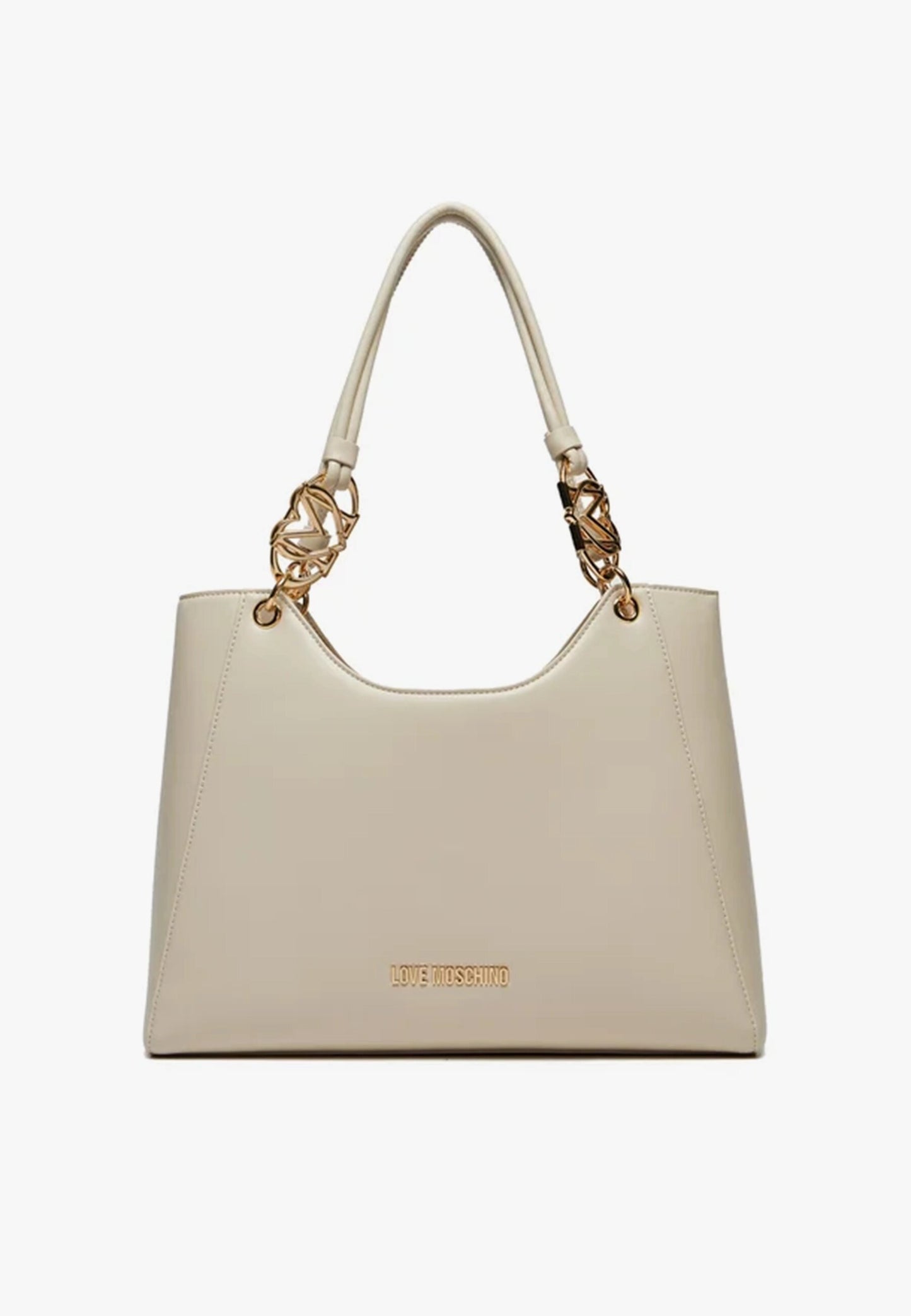 LOVE MOSCHINO - Borsa A Spalla Cuore Avorio