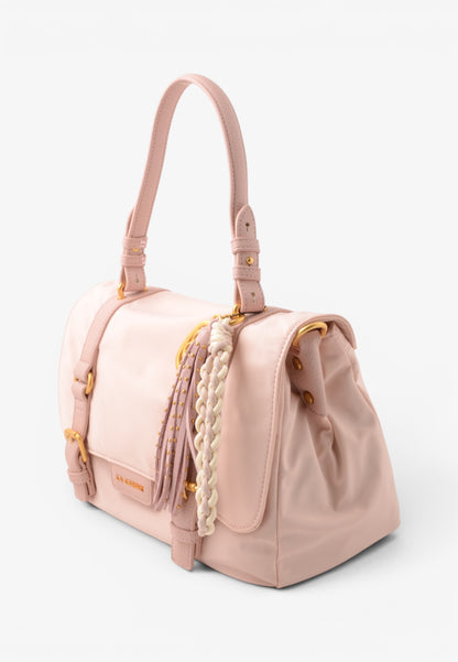 LA CARRIE - Shopping Bag DARK NYLON Rosa