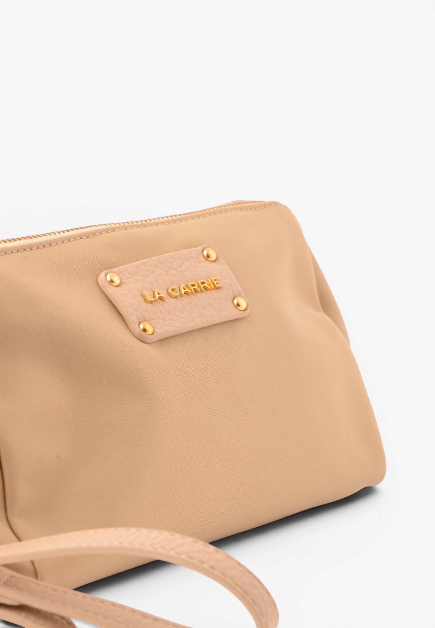 LA CARRIE - Pochette Beauty DARK NYLON Beige