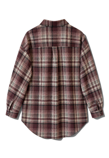 MINERVA - Camicia In Check Con Applicazione
