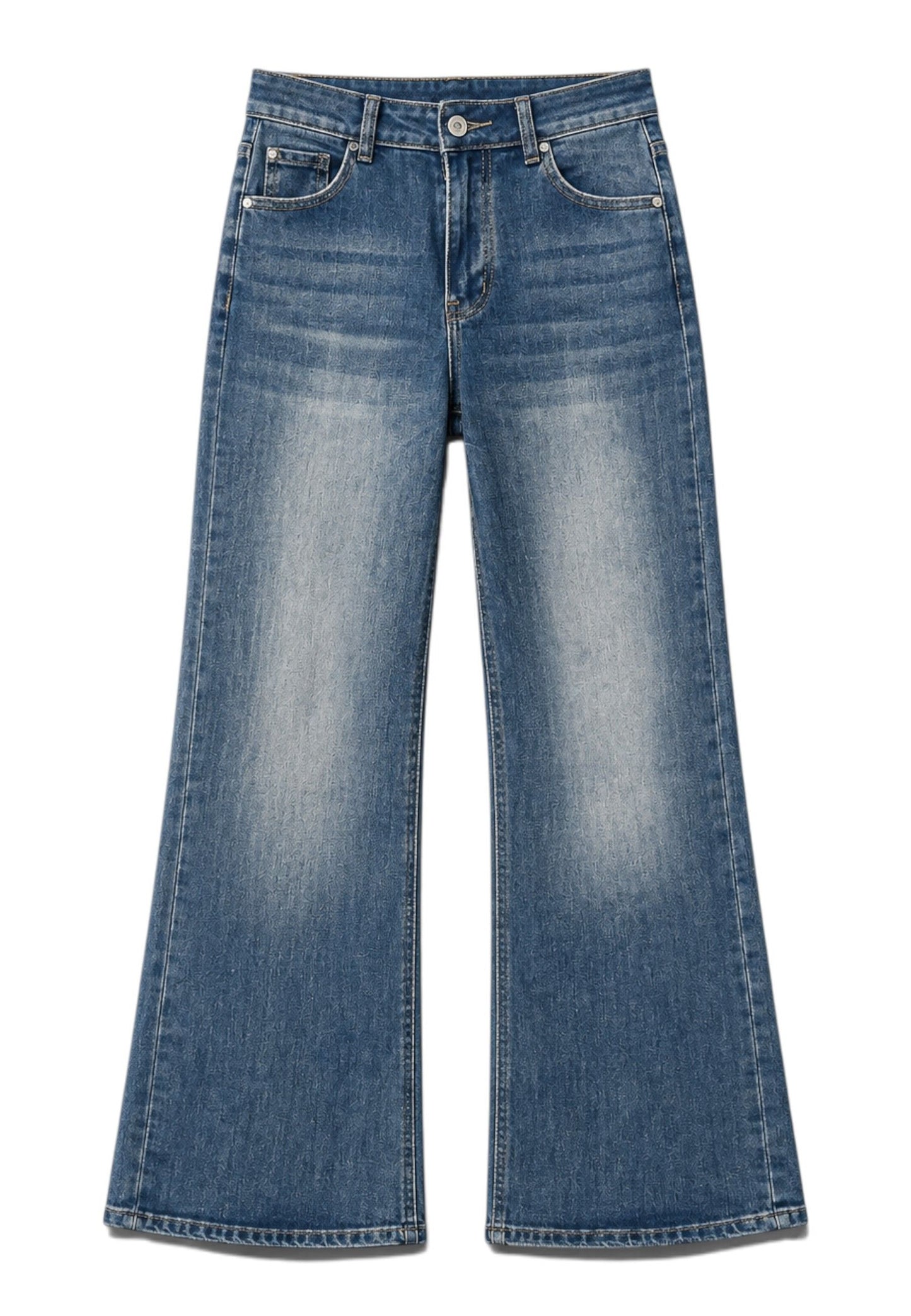 LE STREGHE - Jeans Wide Leg Denim