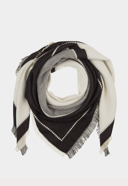 ALEX MAX - Maxi Scarf Diamonds Black