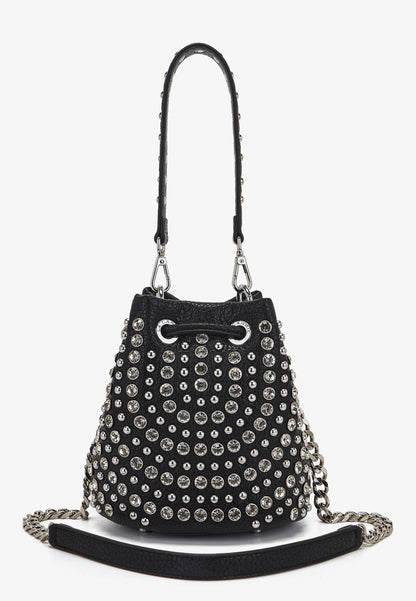 LA CARRIE - Secchiello Strass Andromeda Piccolo Black