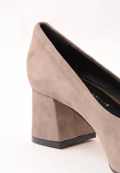 DIVINE FOLLIE - Pumps Camoscio 50mm Fango