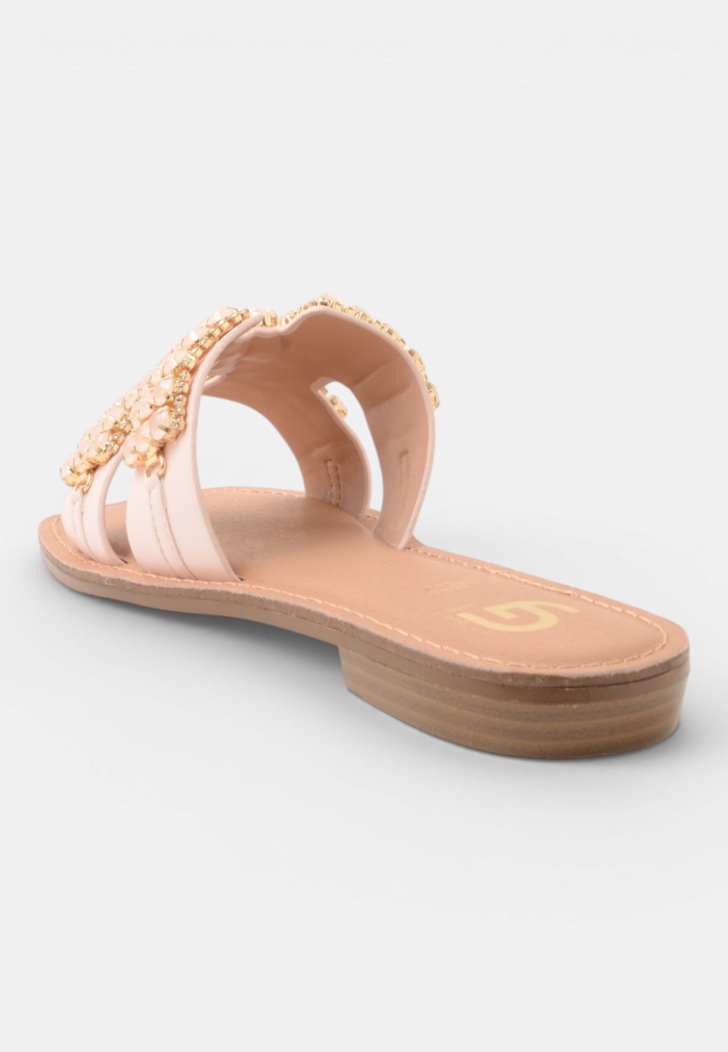 GOLD&GOLD - Ciabattina Strass Rosa