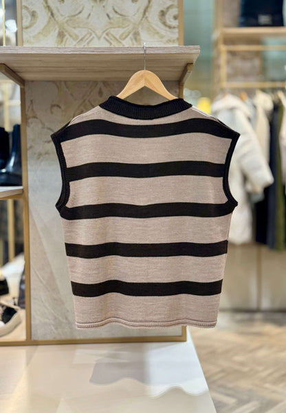 MOTEL - Gilet Mastice/Moro