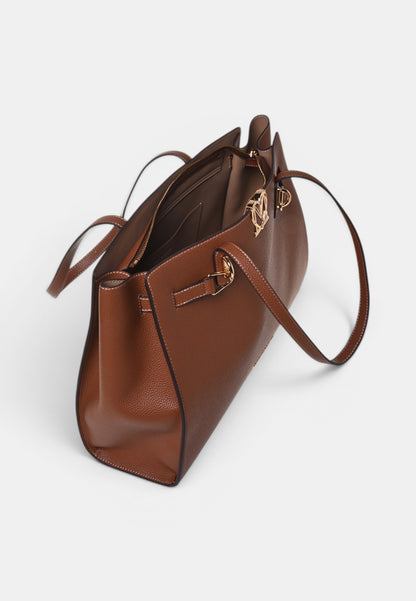 LOVE MOSCHINO - Shopping Bag Love Cuoio