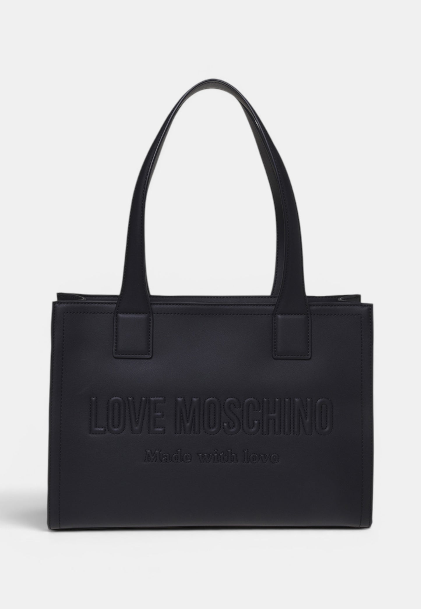 LOVE MOSCHINO - Shopping Bag Signature Nero
