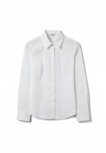 PLEASE - Camicia Slim Bianco