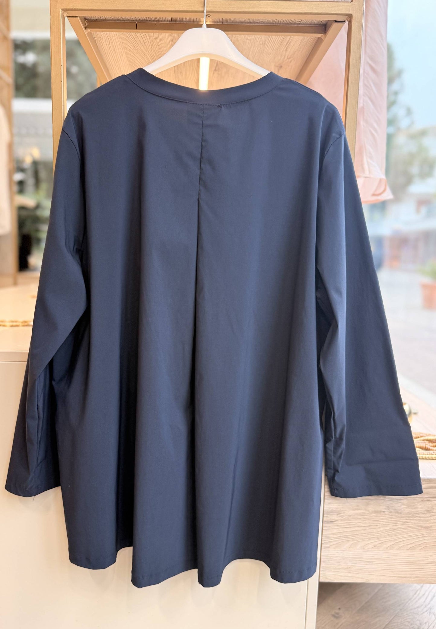 SUSY STAR CURVY - Completo Vela Blusa + Pantalone Blu