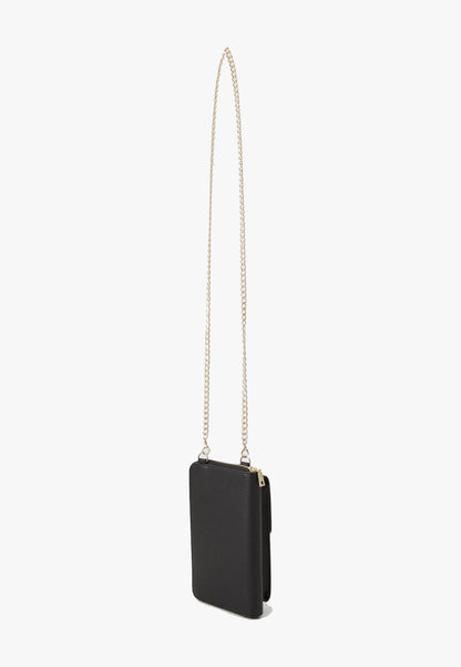 LOVE MOSCHINO - Porta Cellulare A Tracolla Nero