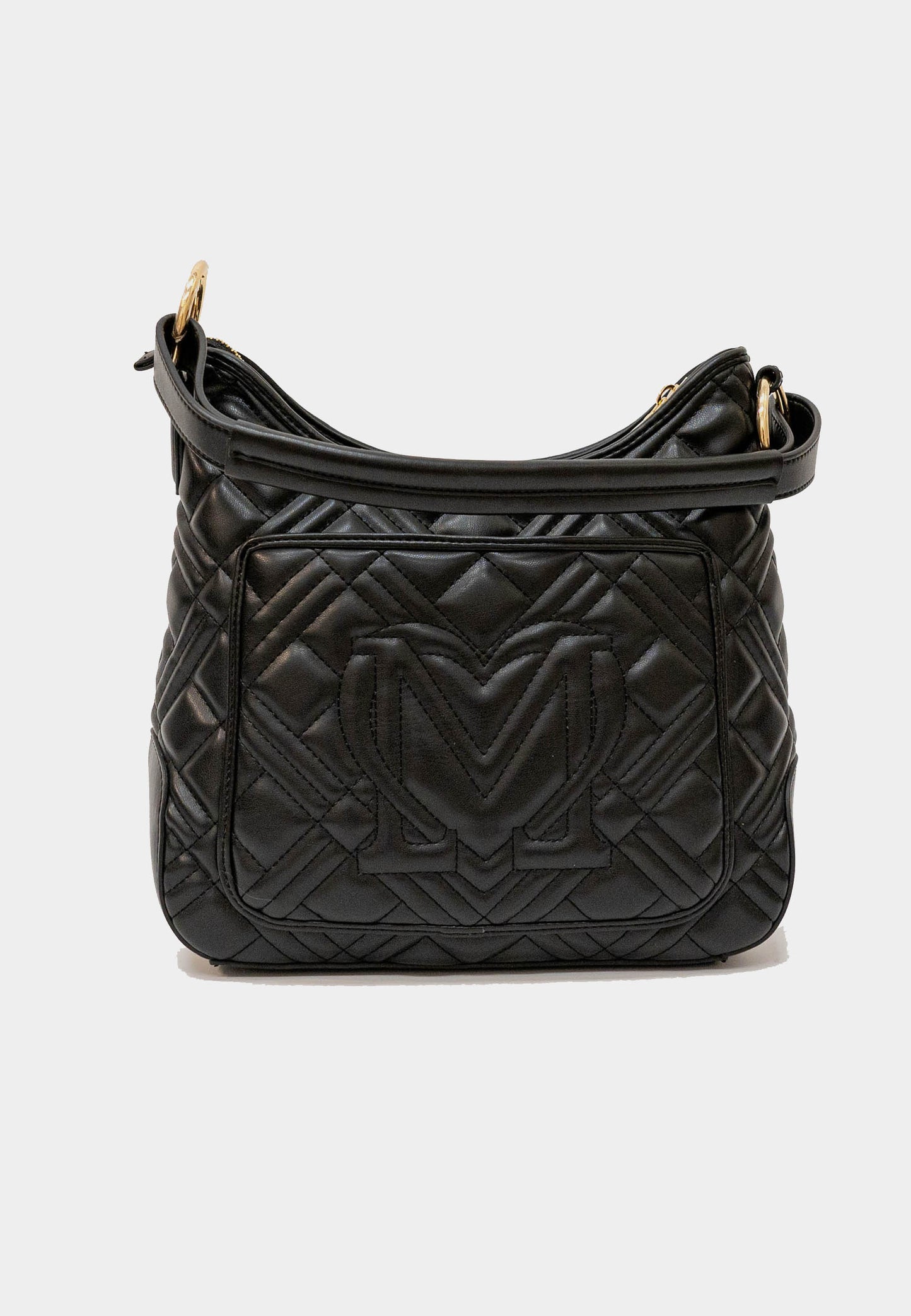 LOVE MOSCHINO - Borsa A Spalla Quilted Nero