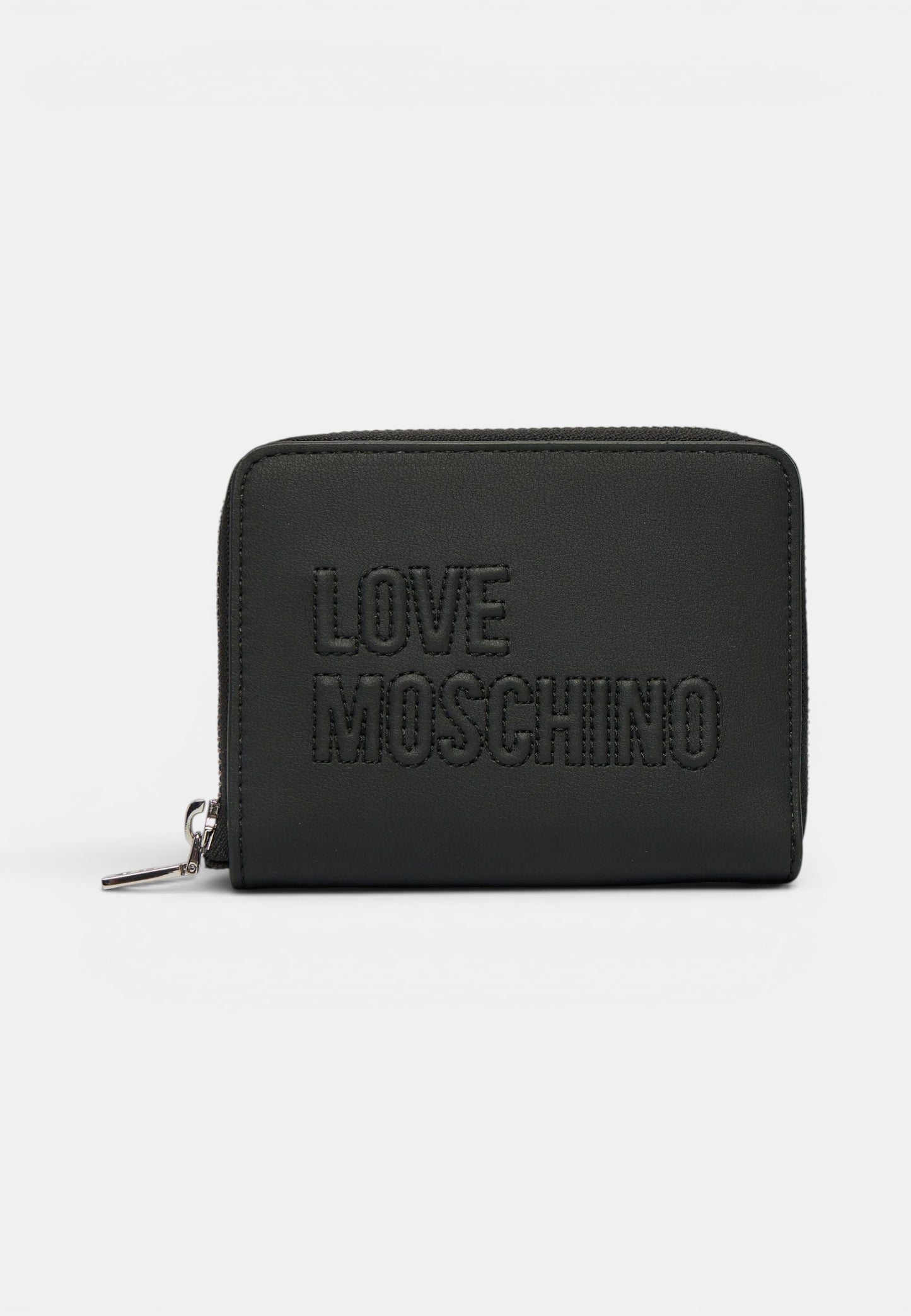 LOVE MOSCHINO - Portafoglio Piccolo Zip Around Nero