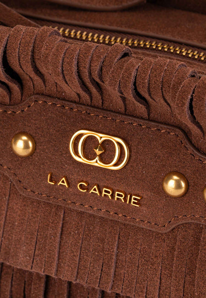 LA CARRIE - Borsa a spalla Etnic Cuoio