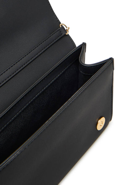 LOVE MOSCHINO - Borsetta A Tracolla Lettering Soft Touch Nero