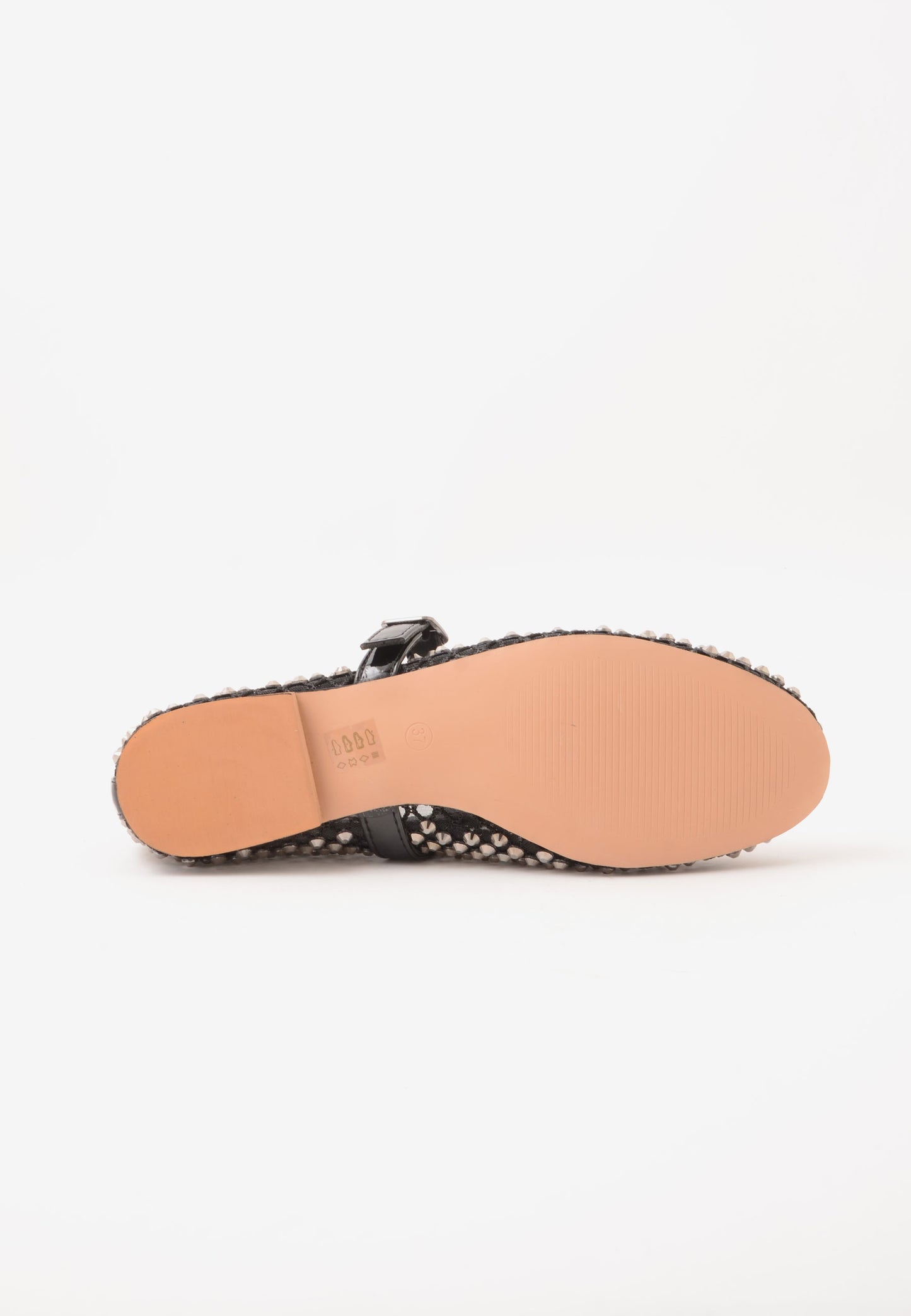 DIVINE FOLLIE - Ballerina Strass Nera