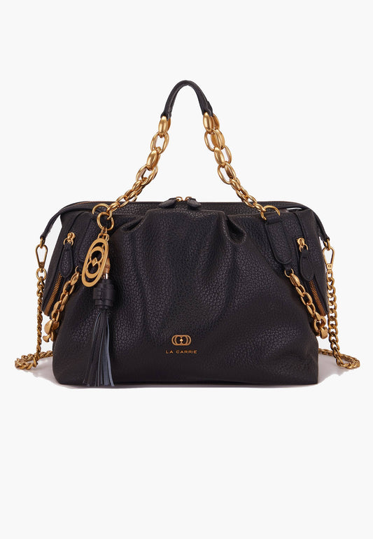 LA CARRIE - Borsa A Mano Screaming Nero