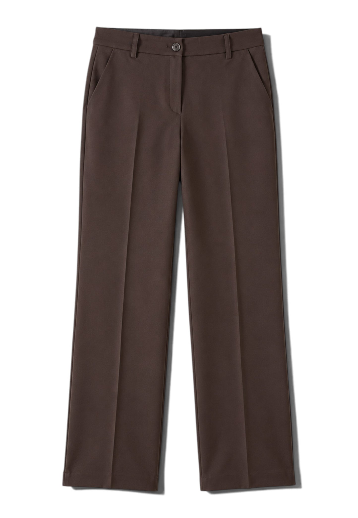 MOTEL - Pantaloni Regular con Piega Stiro Moro