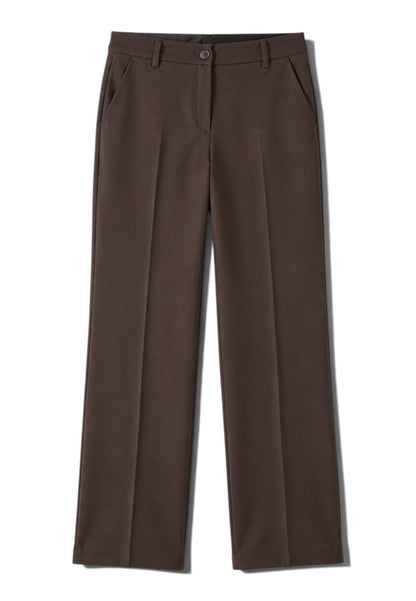 MOTEL - Pantaloni Regular con Piega Stiro Moro
