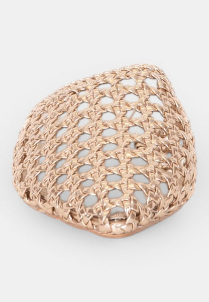 GOLD&GOLD - Sabot Intrecciato Champagne
