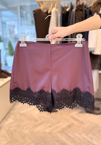 MOTEL - Short Lingerie Melanzana