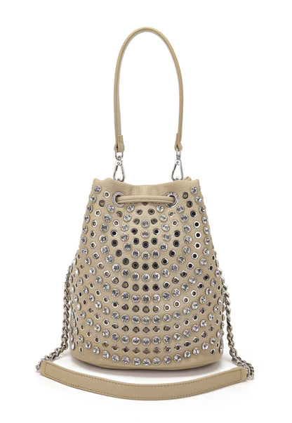 LA CARRIE - Secchiello Strass Andromeda Beige