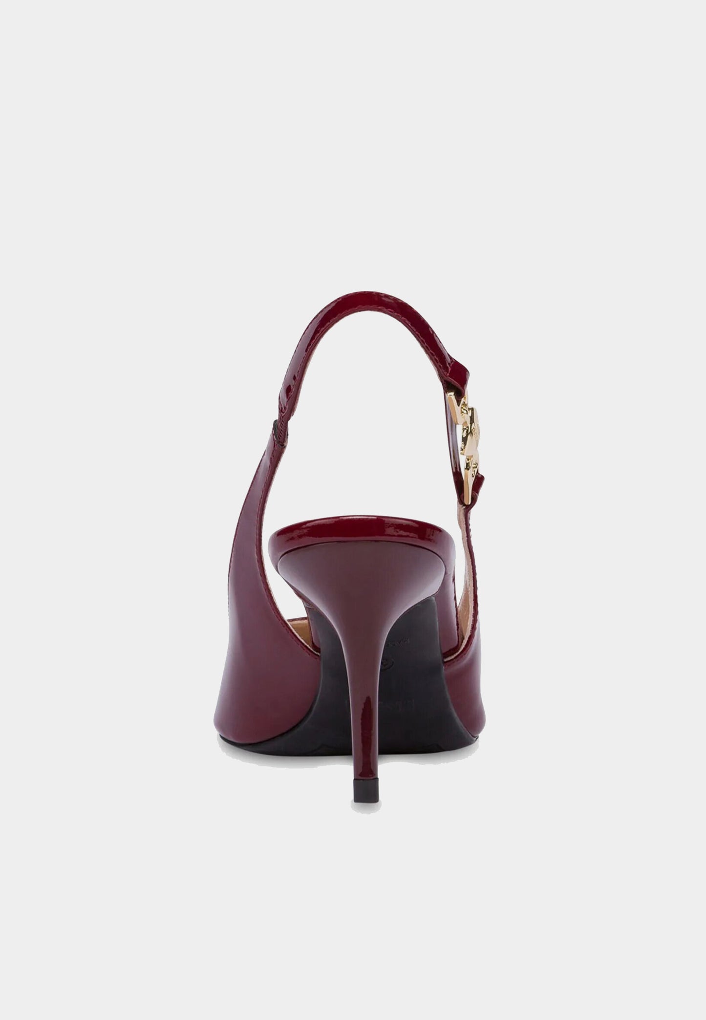 LOVE MOSCHINO - Slingback Vernice Burgundy