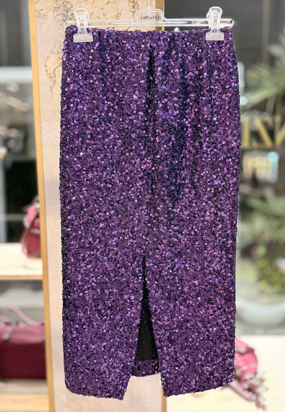 MOTEL - Gonna A Tubino In Paillettes Viola