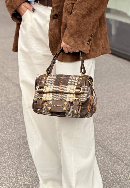 LA CARRIE - Borsetta A Mano Scottish Beige