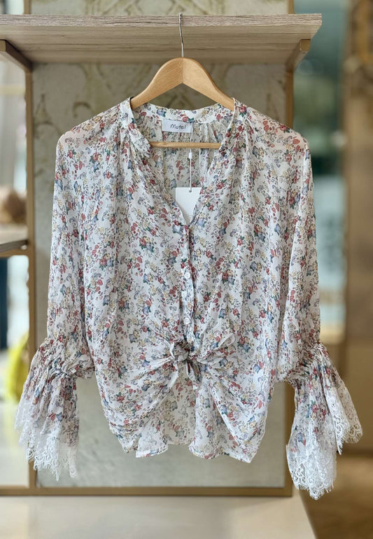 MOTEL - Camicia Fantasia Floreale