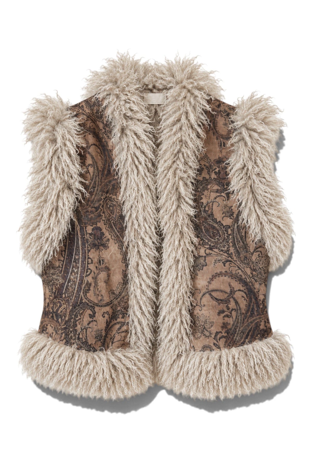 MOTEL - Gilet Boho Chic Eco Mongolia