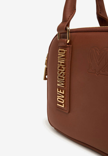 LOVE MOSCHINO - Borsa a Mano Castagna
