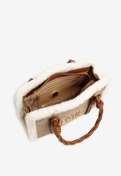 LOVE MOSCHINO - Borsa a Mano Cuoio