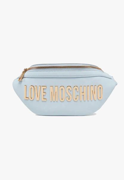 LOVE MOSCHINO - Marsupio Lettering Cielo