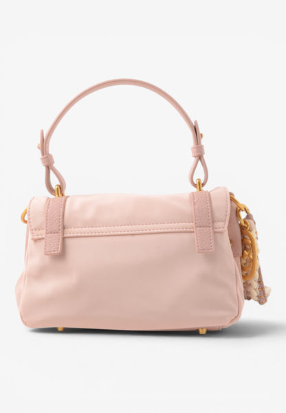 LA CARRIE - Borsa Satchel Dark Nylon Rosa