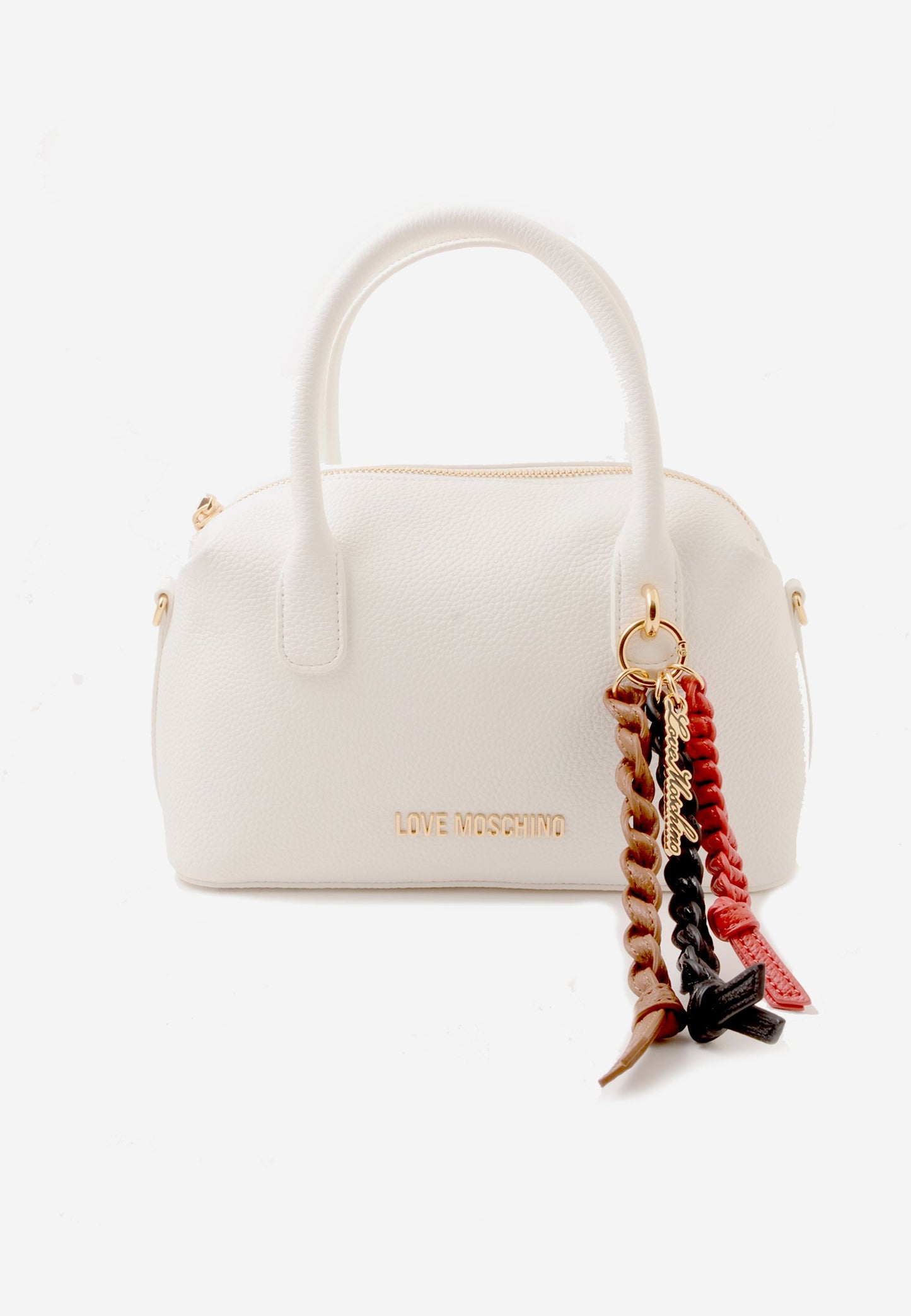 LOVE MOSCHINO - Borsa A Mano VERA PELLE Bianco