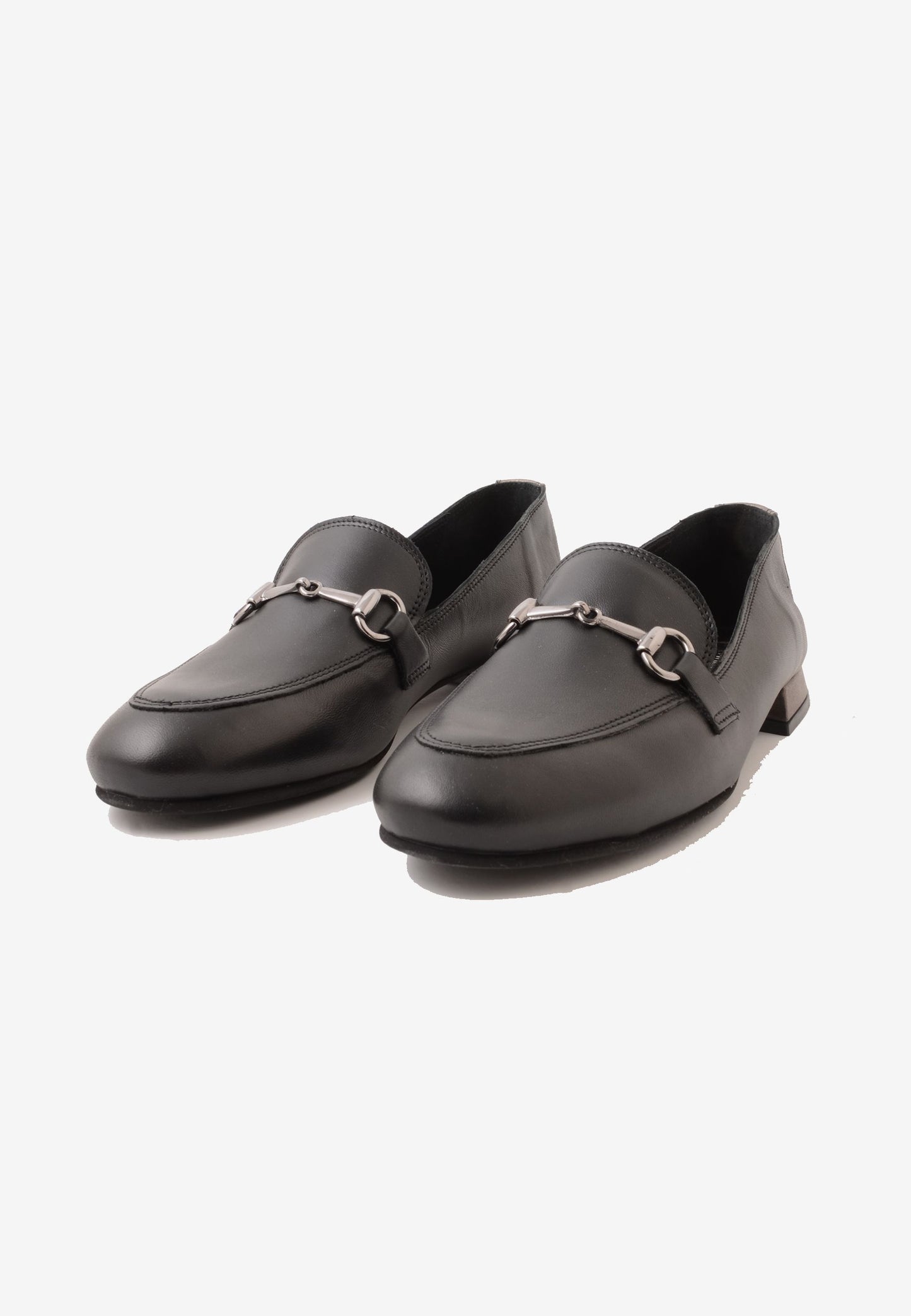 DIVINE FOLLIE - Mocassino Morsetto Nappa Nero