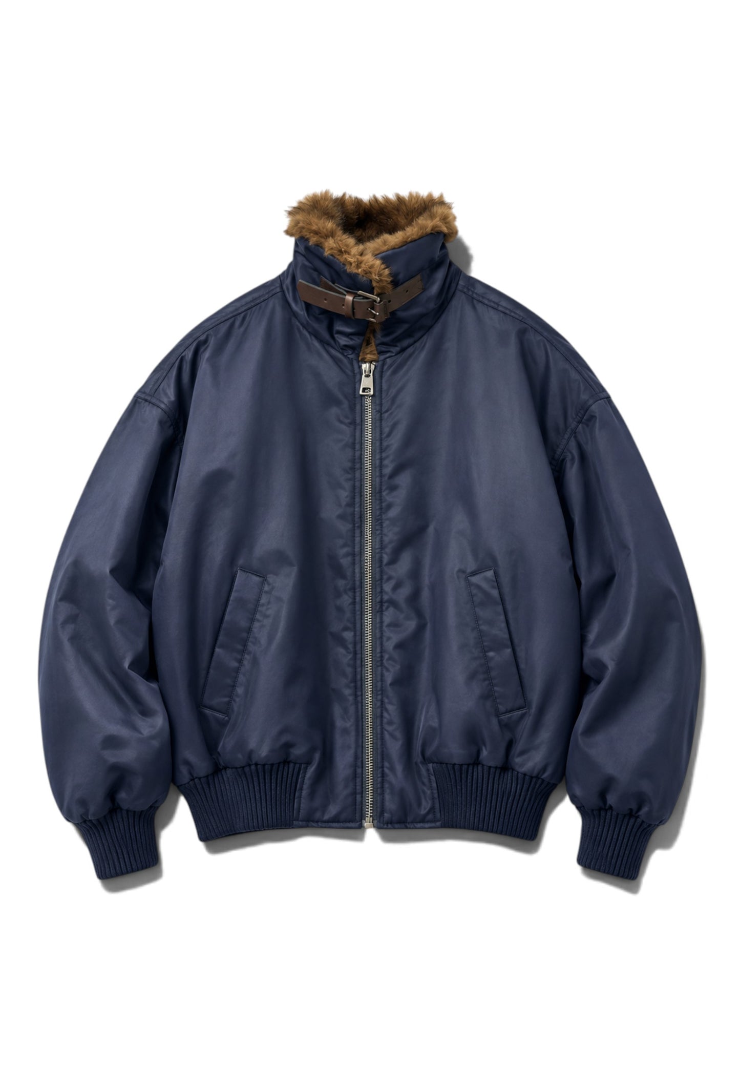 MOTEL - Giacca Aviator Blu Navy