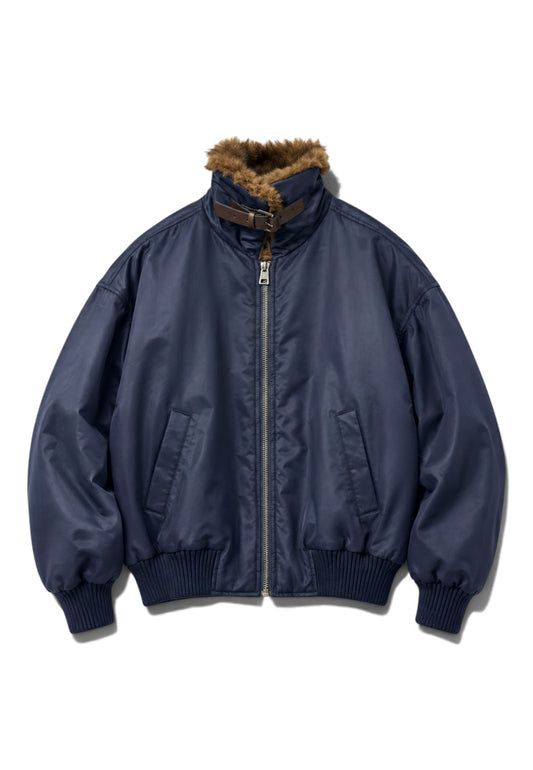 MOTEL - Giacca Aviator Blu Navy