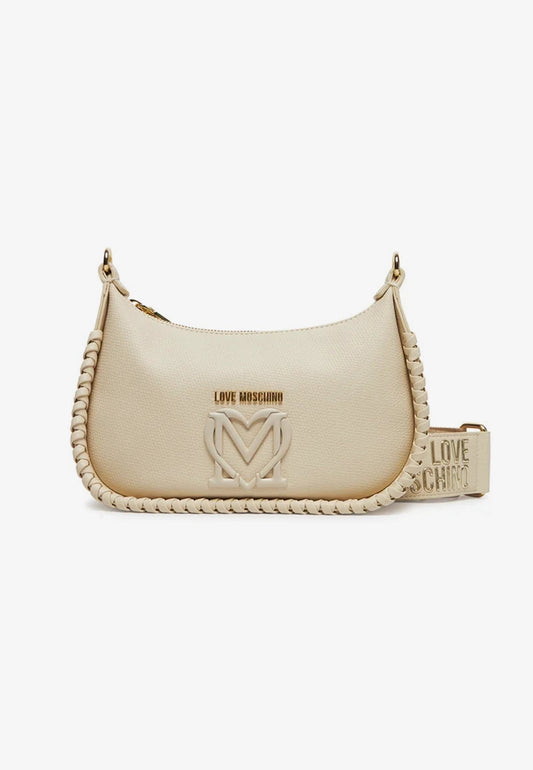 LOVE MOSCHINO - Borsetta A Tracolla Avorio