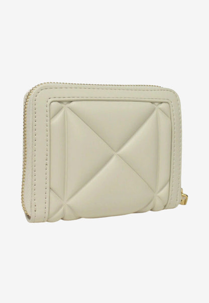 LOVE MOSCHINO - Portafoglio Piccolo Embossed Avorio
