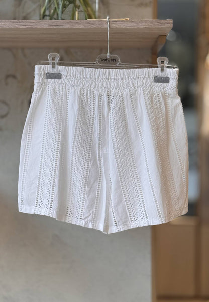 MOTEL - Short Pizzo San Gallo Bianco